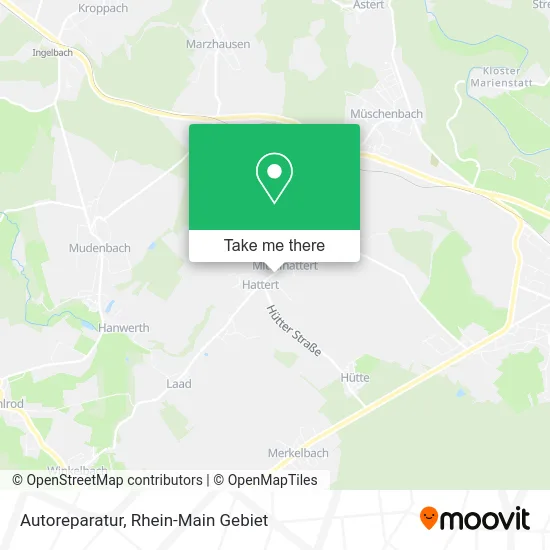 Карта Autoreparatur