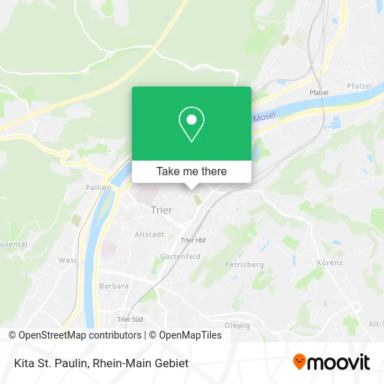 Карта Kita St. Paulin