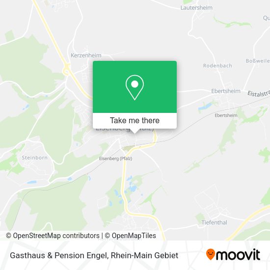 Карта Gasthaus & Pension Engel