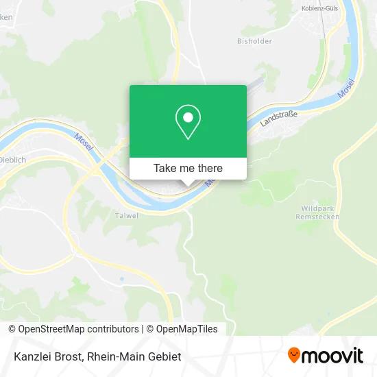 Карта Kanzlei Brost
