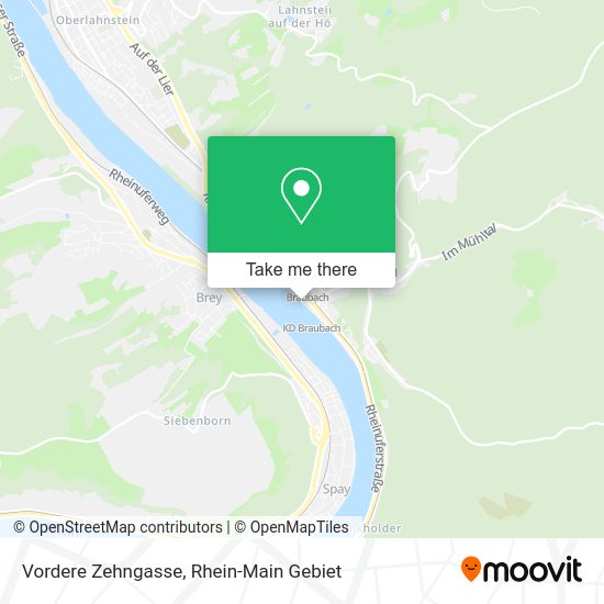 Карта Vordere Zehngasse