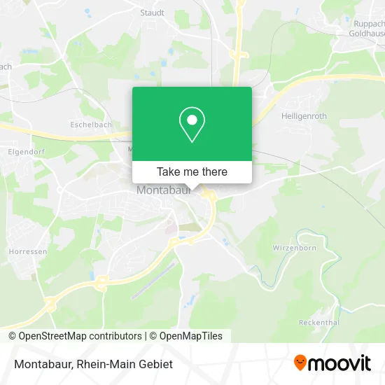 Карта Montabaur