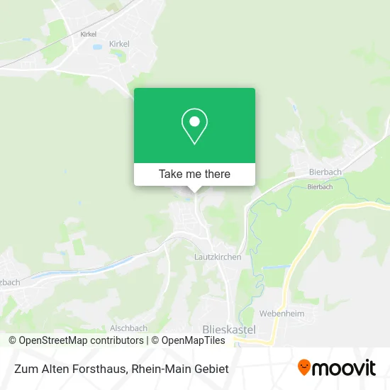 Карта Zum Alten Forsthaus