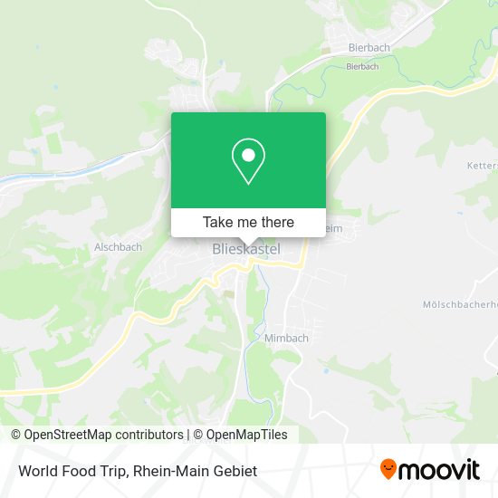 Карта World Food Trip