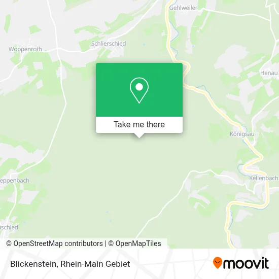 Blickenstein map