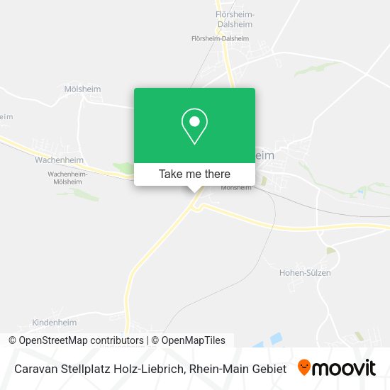 Карта Caravan Stellplatz Holz-Liebrich