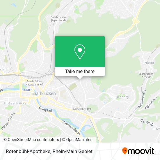 Карта Rotenbühl-Apotheke