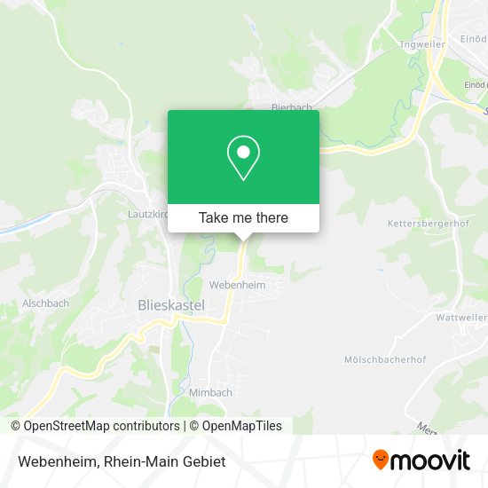 Карта Webenheim