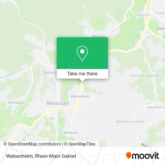 Карта Webenheim