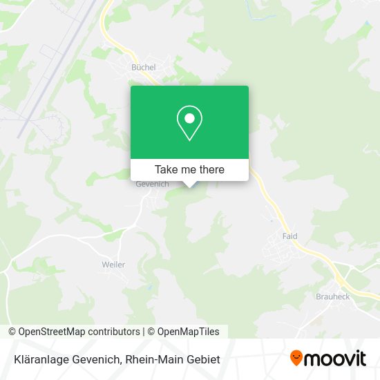 Карта Kläranlage Gevenich