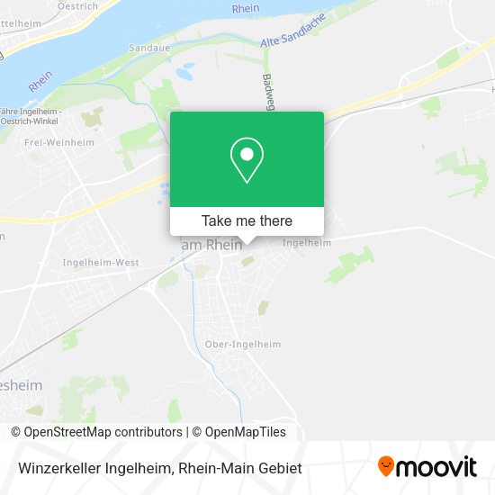 Карта Winzerkeller Ingelheim