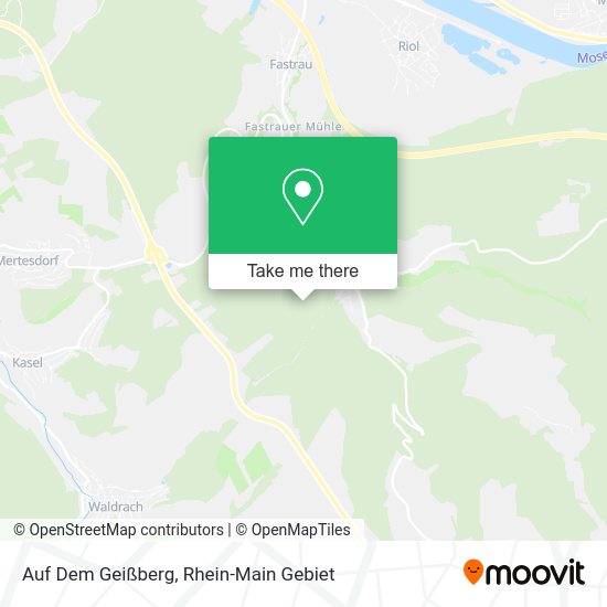 Карта Auf Dem Geißberg