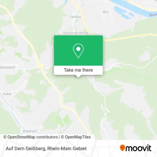 Карта Auf Dem Geißberg