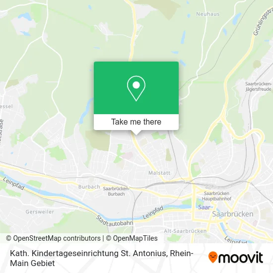 Карта Kath. Kindertageseinrichtung St. Antonius