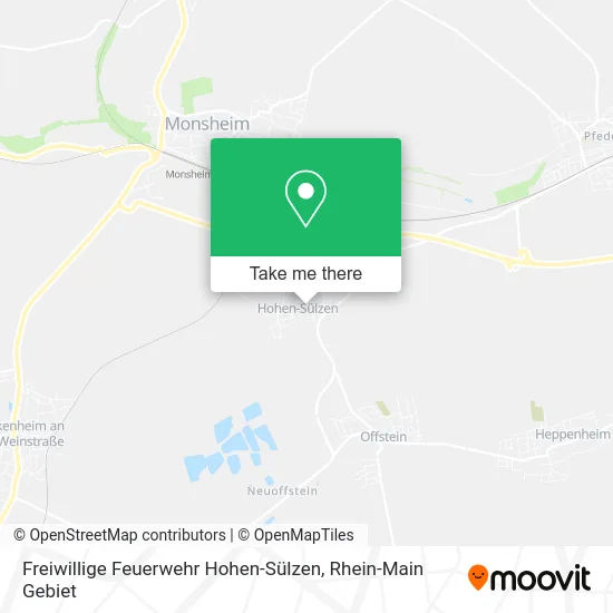 Карта Freiwillige Feuerwehr Hohen-Sülzen