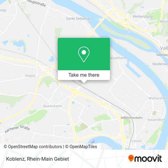 Карта Koblenz