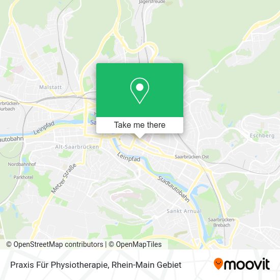 Карта Praxis Für Physiotherapie