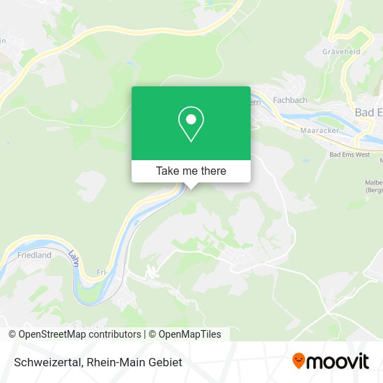 Карта Schweizertal