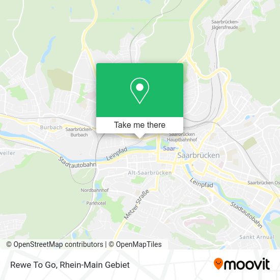 Карта Rewe To Go