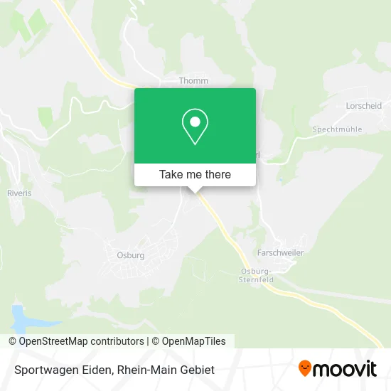 Карта Sportwagen Eiden