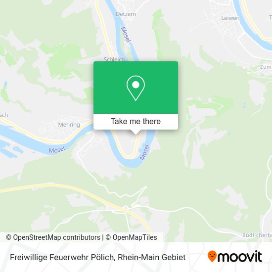 Карта Freiwillige Feuerwehr Pölich