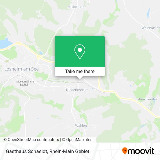Карта Gasthaus Schaeidt