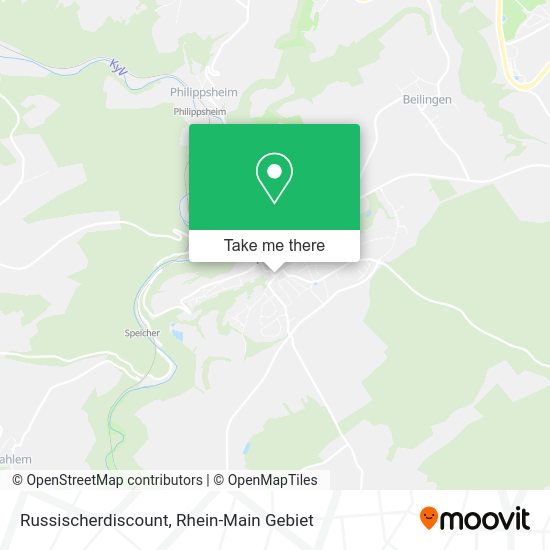 Карта Russischerdiscount