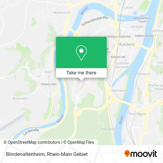 Blindenaltenheim map
