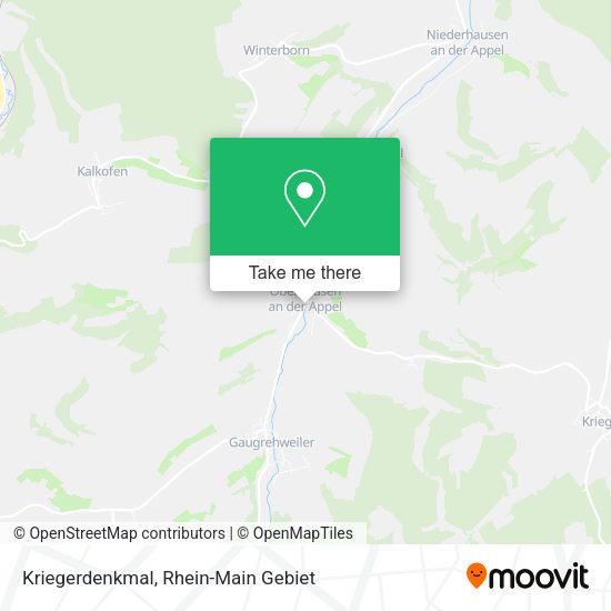 Карта Kriegerdenkmal