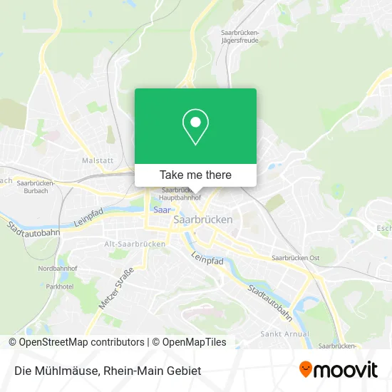 Карта Die Mühlmäuse