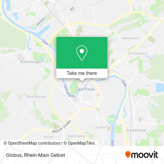 Карта Globus