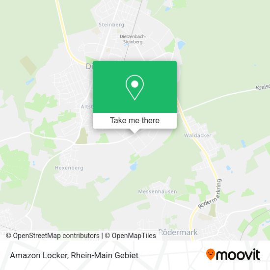 Карта Amazon Locker