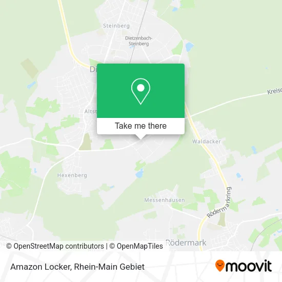 Карта Amazon Locker