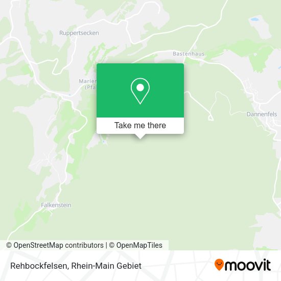Карта Rehbockfelsen