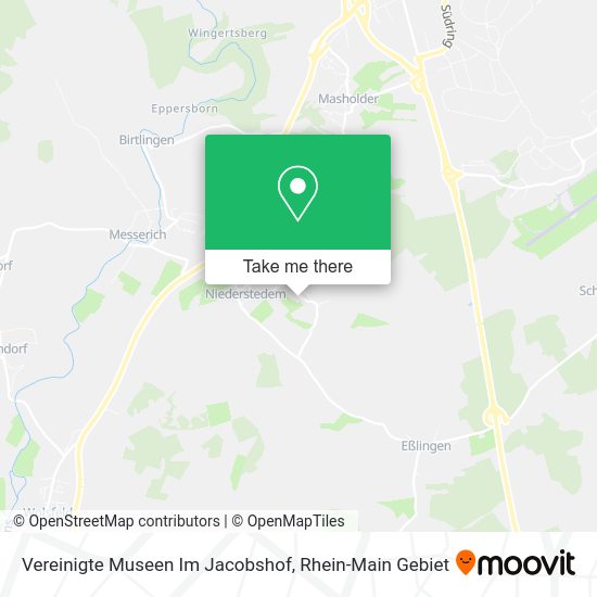 Карта Vereinigte Museen Im Jacobshof