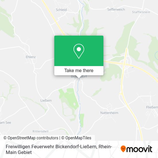 Карта Freiwilligen Feuerwehr Bickendorf-Ließem