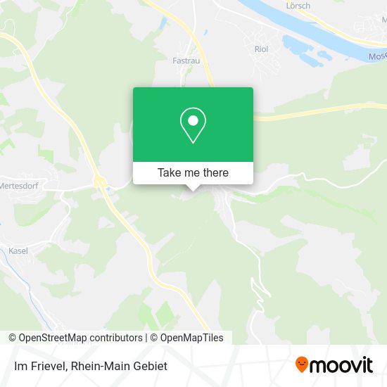 Карта Im Frievel