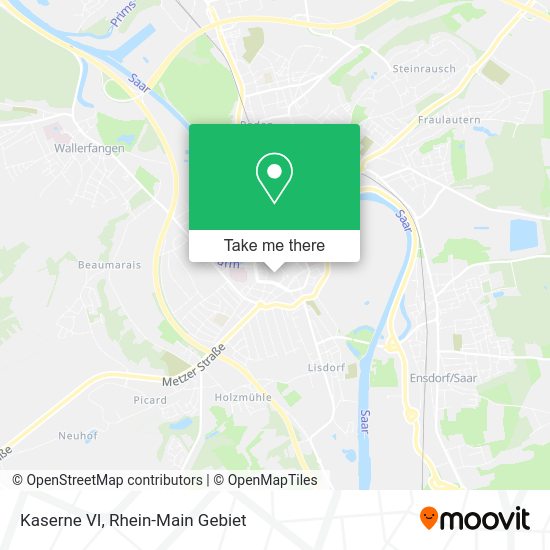 Карта Kaserne VI