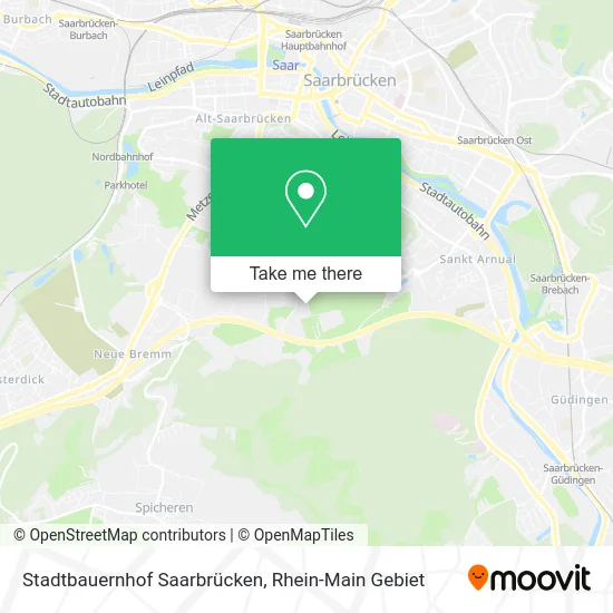 Карта Stadtbauernhof Saarbrücken