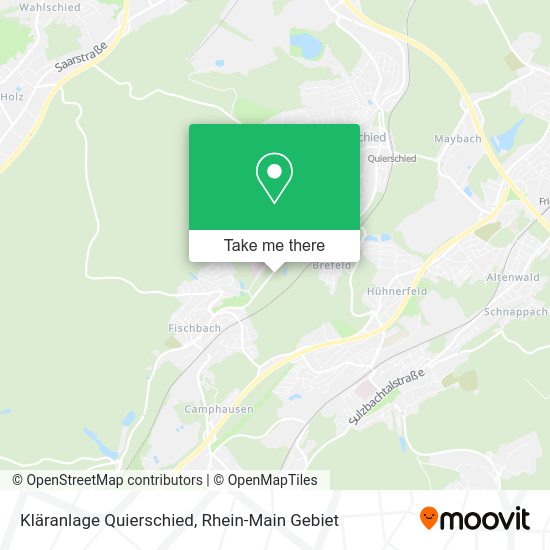 Карта Kläranlage Quierschied