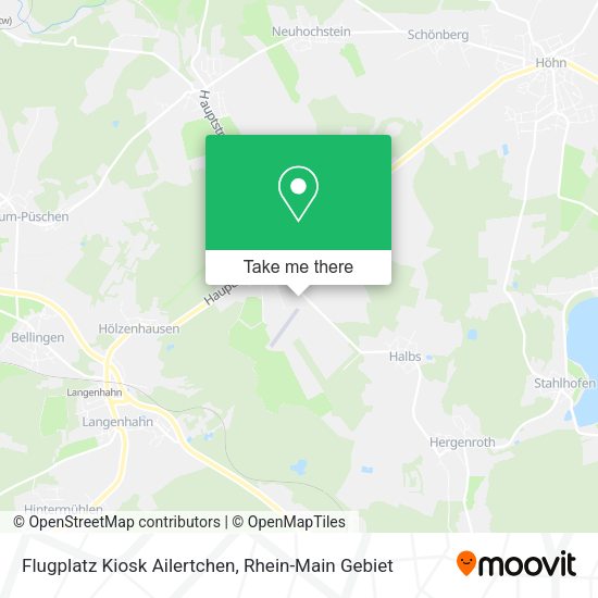 Карта Flugplatz Kiosk Ailertchen