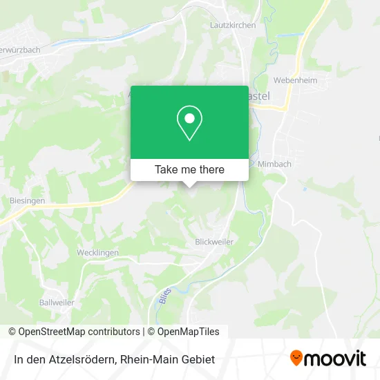 Карта In den Atzelsrödern