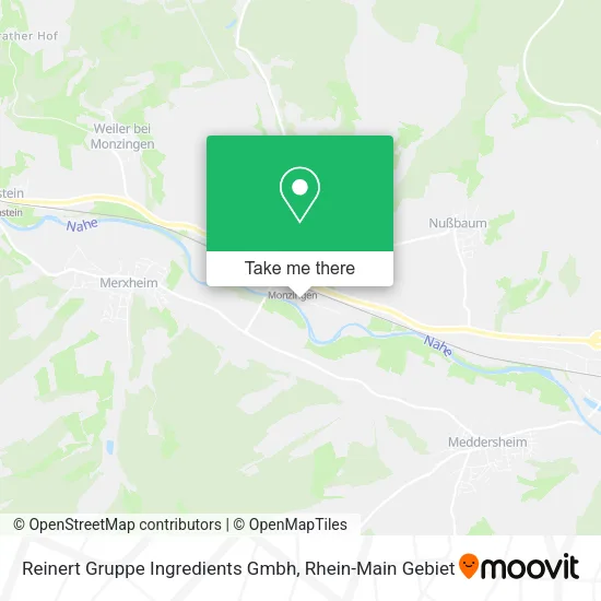 Карта Reinert Gruppe Ingredients Gmbh