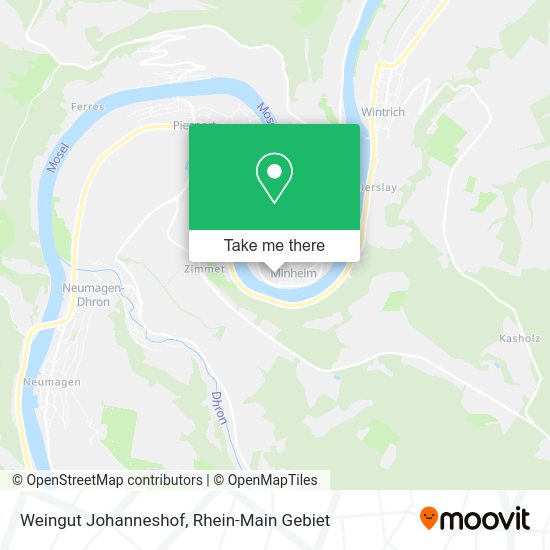 Карта Weingut Johanneshof