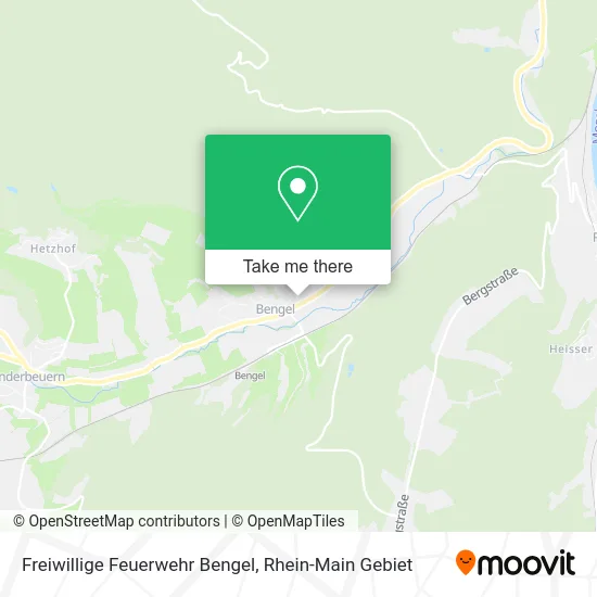 Карта Freiwillige Feuerwehr Bengel