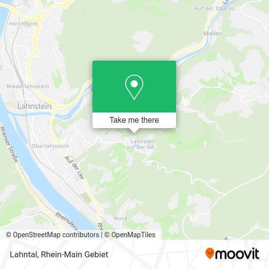 Карта Lahntal