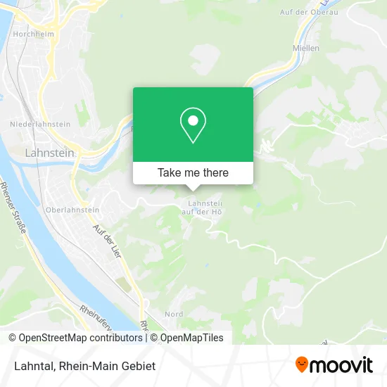 Карта Lahntal