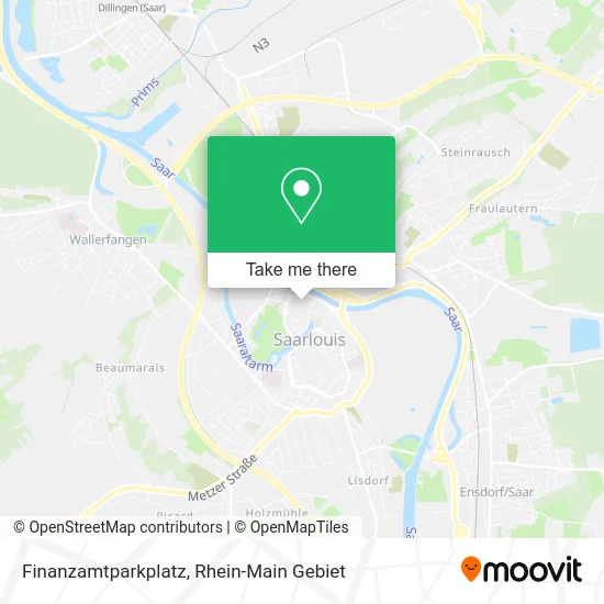 Карта Finanzamtparkplatz