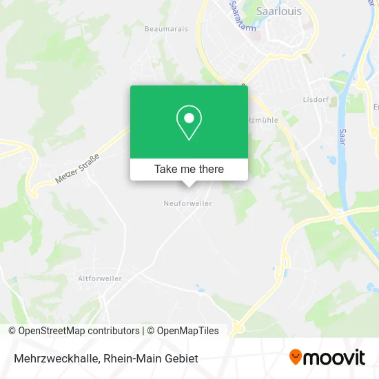 Карта Mehrzweckhalle