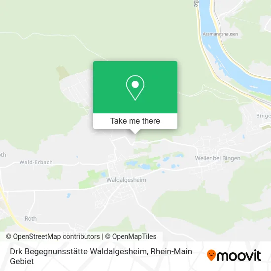 Карта Drk Begegnunsstätte Waldalgesheim